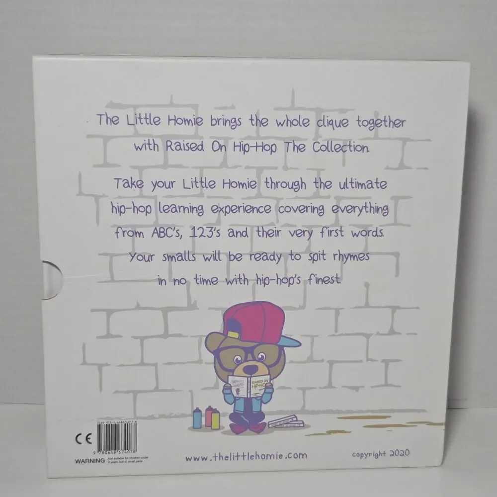 The Little Homie Raised On Hip-Hop The Collection Book Pack Box Set Vols 1-3